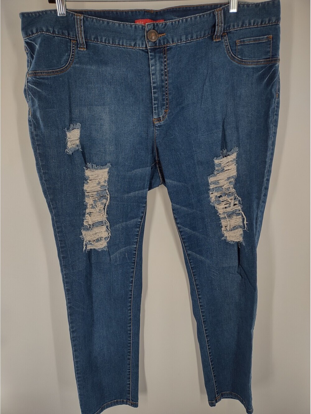Elle Women's Jeans 22w Blue 012